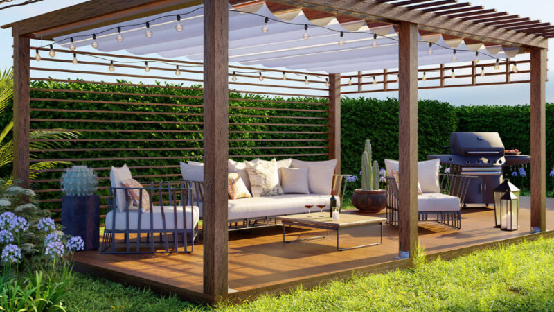 Making a Garden Pergola the Focal Point of Your New Garden Design